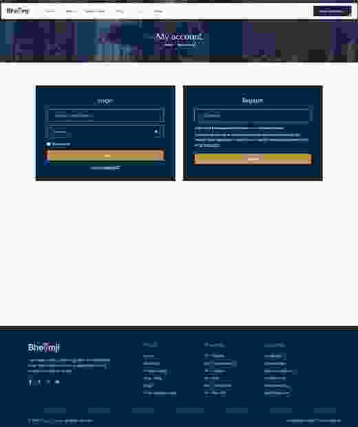 My account-page